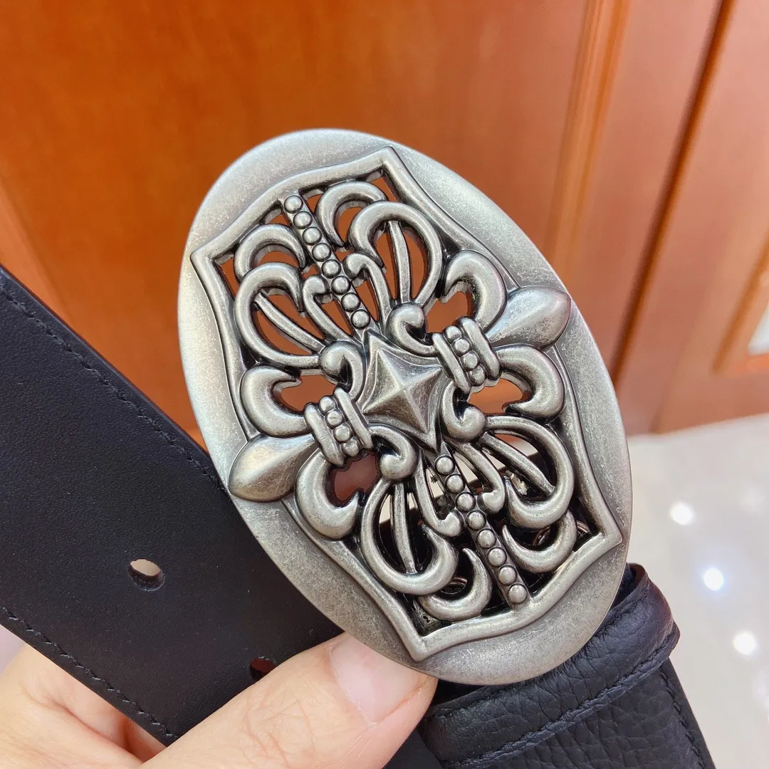 💰480💰Full package💰 💍Purchasing level 𝐂𝐡𝐫𝐨𝐦𝐞𝐇𝐞𝐚𝐫𝐭𝐬 Crow Heart Detachable model, fine hardware and first-layer lychee leather belt, very cool. Width 3.8cm